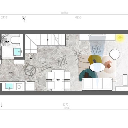 公寓平面方案设计图